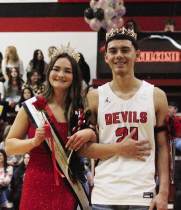 Chapel Hill ISD held its Homecoming Friday, where Homecoming King and Queen Anthony Ramirez and Madison Manning were crowned. See page 8 for more. TRIBUNE PHOTO / QUINTEN BOYD
