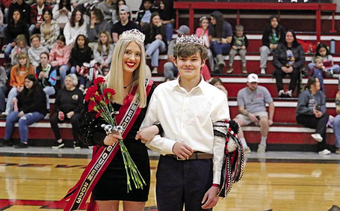 Red Devil royalty honored at Homecoming
