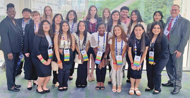 MPHS FBLA members compete at the National Leadership Conference. COURTESY PHOTO
