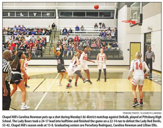 Lady Red Devils fall in bi-district round