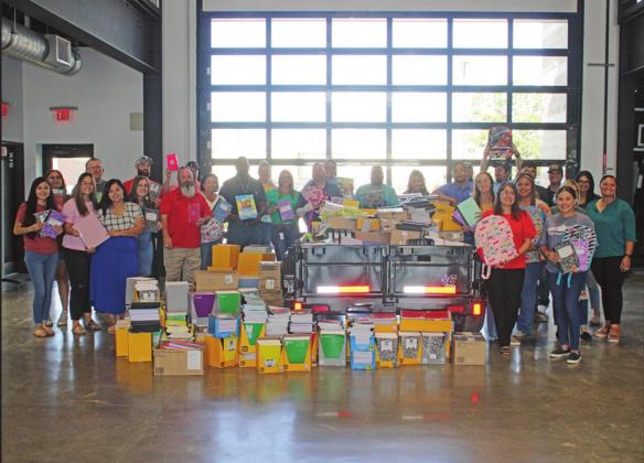 Diamond C donates more than 8,300 school supplies to CIS