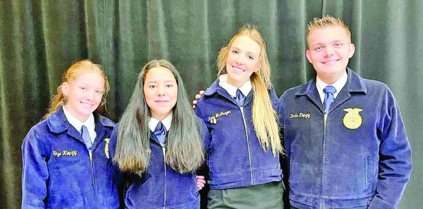 Chapel Hill FFA teams finish year with trip to state