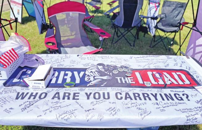 Locals join 11th annual Carry the Load walk