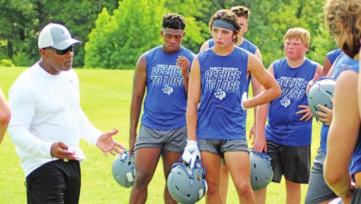 Heating up: football practices begin