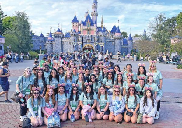 MPHS Tiger Dolls travel to Los Angeles
