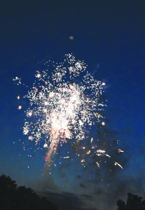 Annual Talco firework show dazzles