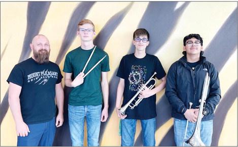 Goin’ Gold Band members named to All-Region