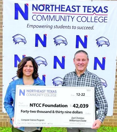 NTCC receives gift to support
