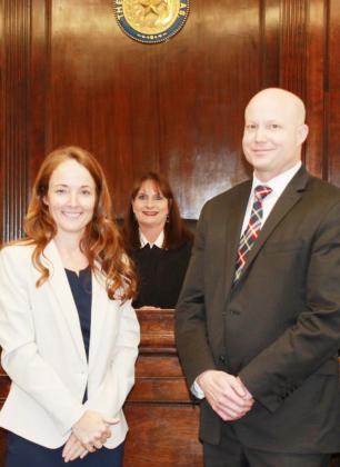 ADA Nicole Stephenson, DA David Colley, and the Honorable Angela Saucier COURTESY PHOTO