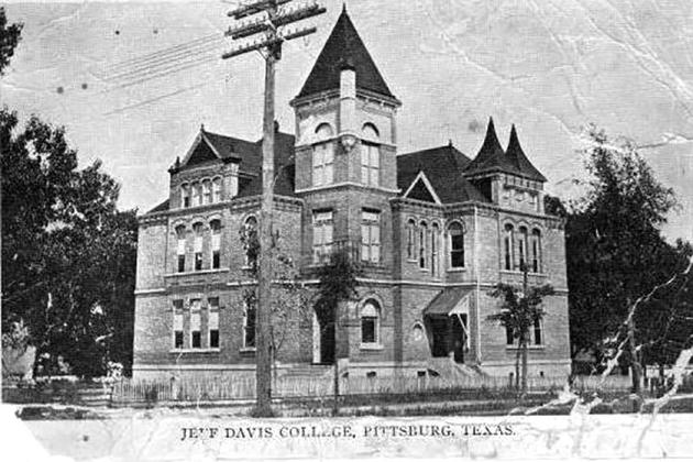 The Jeff Davis College—Pittsburg’s  first Public School Building
