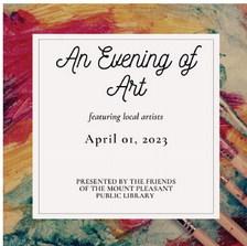 Friends of Mount Pleasant Library to host 8th Annual Evening of Art on April 1