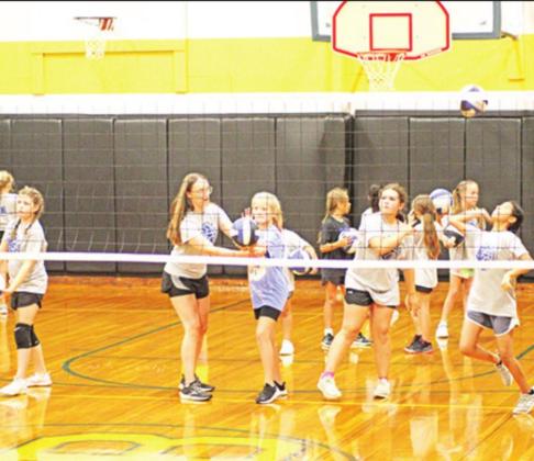 HB hosts volleyball, basketball camps