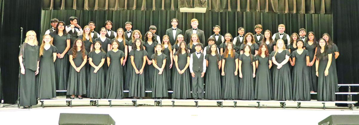 Jr. High and High School Chorale COURTESY PHOTO