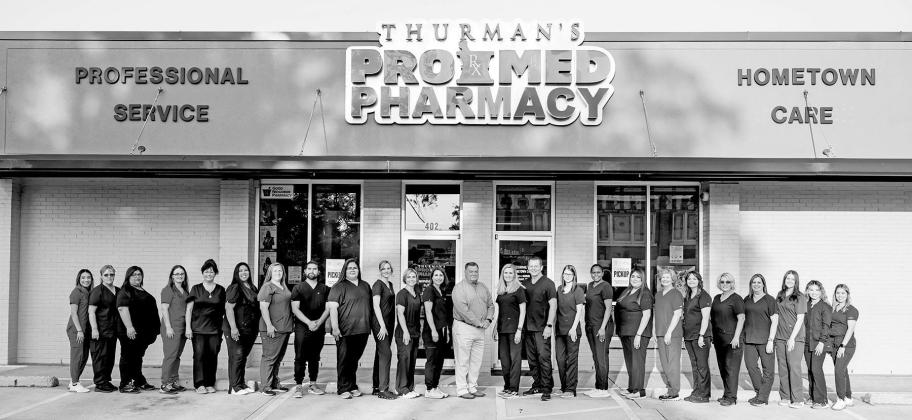 The crew for Thurman’s Pro-Med in Mt. Pleasant and Naples. COURTESY PHOTO