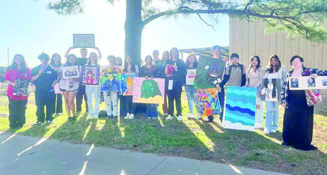 Chapel Hill art students compete in contest