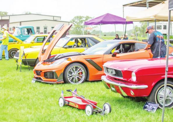 The car show welcomes all entries, whether it be a brand new muscle car or a restored classic. This car show will go on all day at Happy Birthday USA. COURTESY PHOTOS