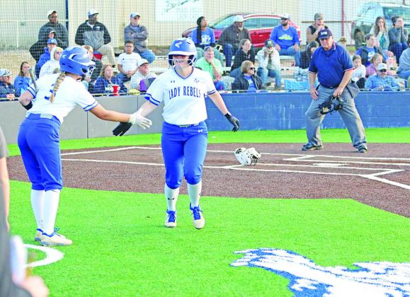 Lady Rebels rally to eliminate