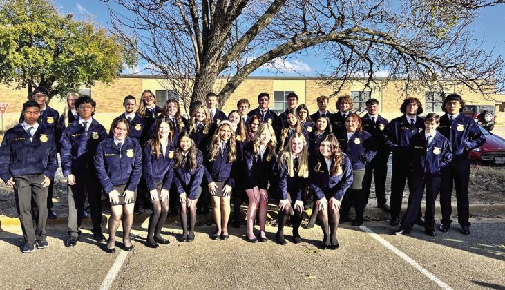 MPHS FFA District Convention attendees COURTESY PHOTOS