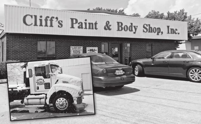 Cliff’s Paint & Body Shop: