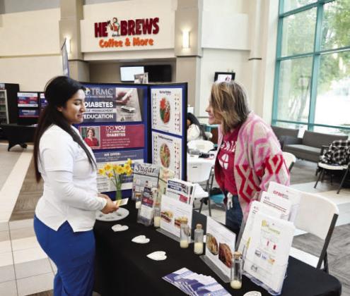 Titus Regional Medical Center’s annual heart health fair was held Saturday. For more photos, see page 2. TRIBUNE PHOTO / LINCOLN OGLESBY
