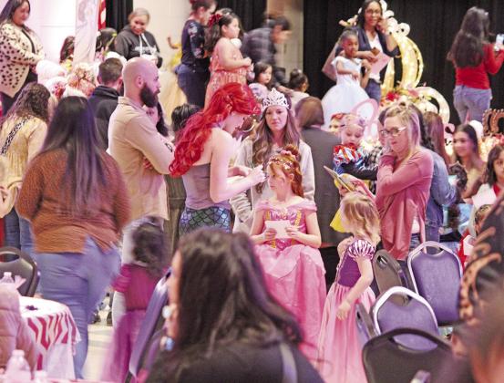 Princess ball entertains children to support children