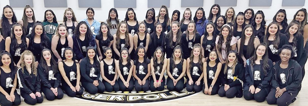Mount Pleasant High School Tiger Dolls select new members
