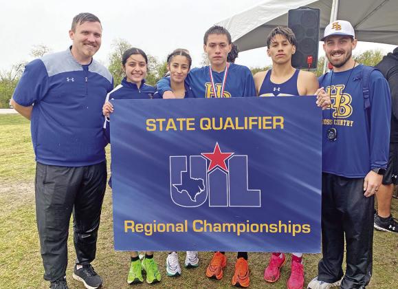 Four Cross Country Runners from Harts Bluff Early College High School advanced to the state meet that will be in Round Rock on November 4th. They are: Johnathon Diaz, Jose Garcia, Perla Solorio, Alexa Arzate COURTESY PHOTO
