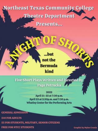 NTCC Theatre to present “A Night of Shorts...But Not the Bermuda Kind”