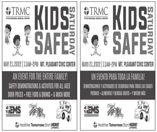Titus Regional EMS to host Kids Safe Saturday