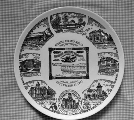 These Centennial Plates were sold during the first Pioneer Days celebration COURTESY PHOTO
