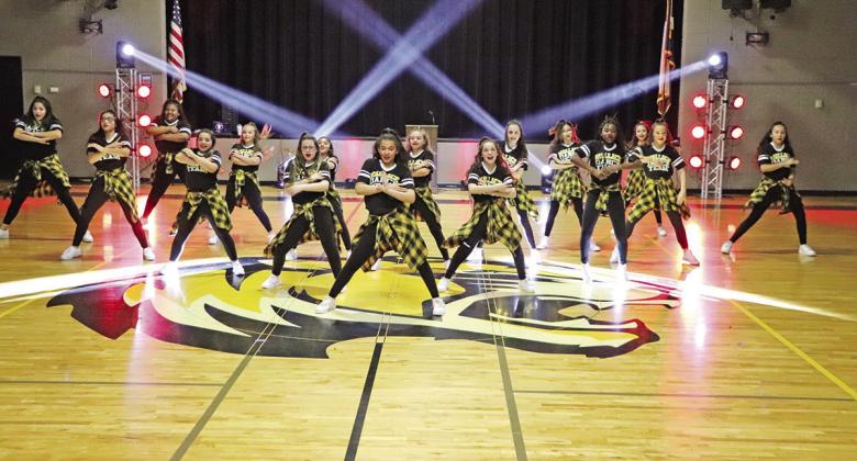 The Wallace Dance Team closed out the show with their competition Hip Hop