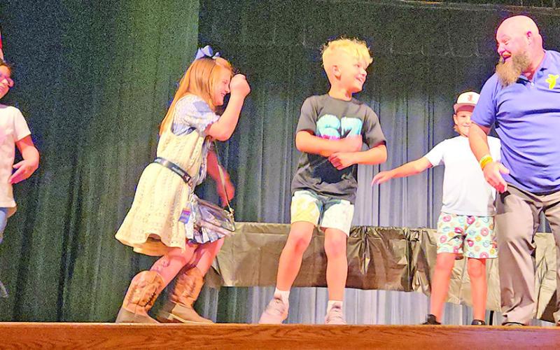 The Dancing Umpire visited Mt. Pleasant on Oct. 20