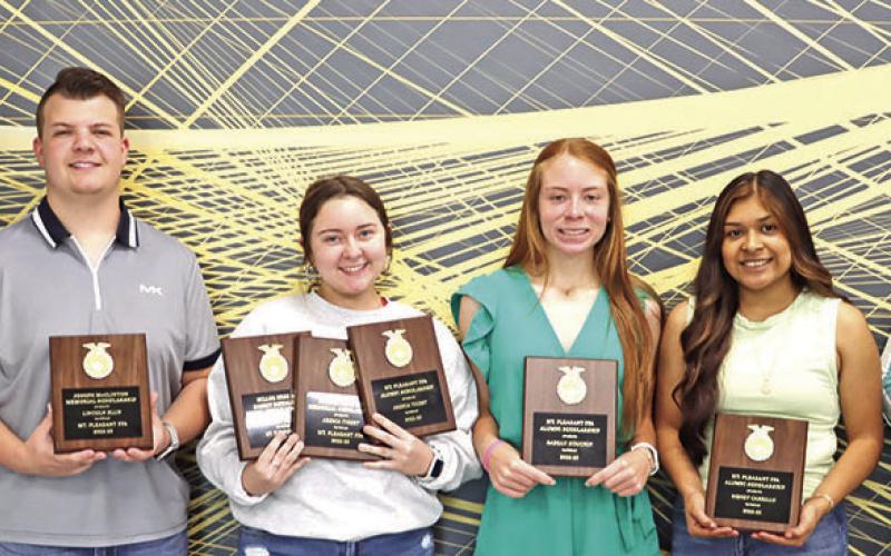 MPHS FFA members earn scholarships