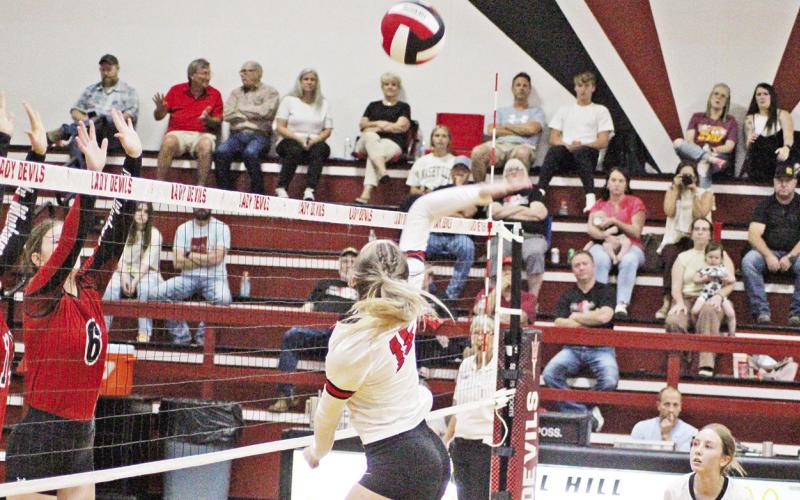 Lady Devils start new winning streak; tied for 2nd in district
