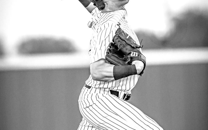 Dax Price slings one towards the plate versus the Dragons. Price struck out 11 in 5 no hit innings.