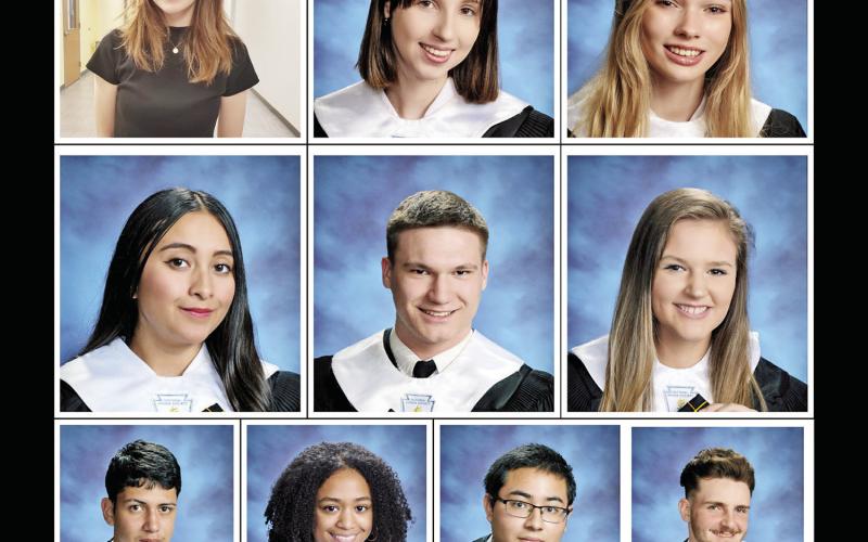 (L to R) Top row: Natalie Crockett, Connelly Cowan, Taylor Hubbs. Middle row: Abril Ramirez, Parker Colley, Lainy Blackstone. Bottom row: Jose Olvera, Nevaeh Bardwell, Luiz Olvera, Nic Chappell COURTESY PHOTOS
