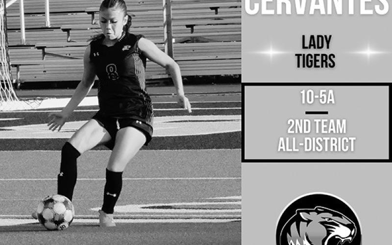 Nine Lady Tigers chosen for All-District soccer teams