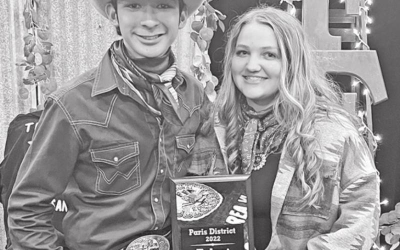 Christo Escalante and Lakyn Fortenberry, 1st place winners of the talent contest COURTESY PHOTOS