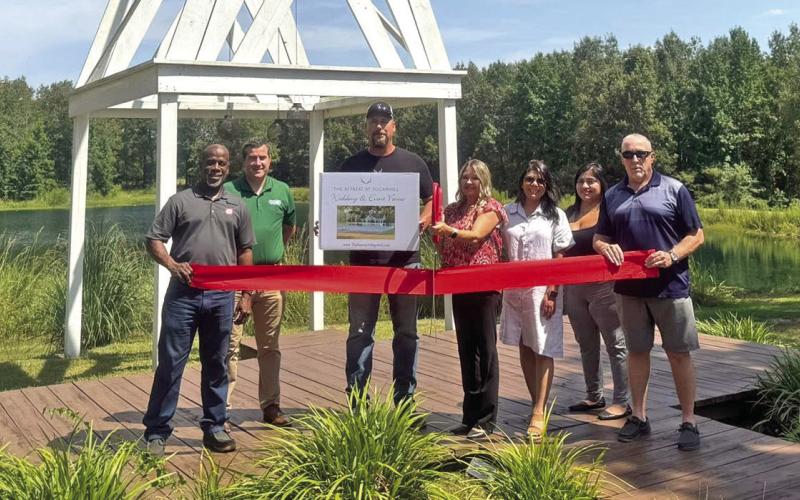 A hidden retreat in north Titus County snips the red ribbon