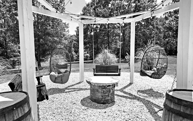 A hidden retreat in north Titus County snips the red ribbon