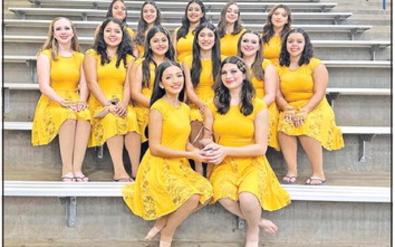 Mount Pleasant High School Varsity Winter Guard wins again at Pine Tree
