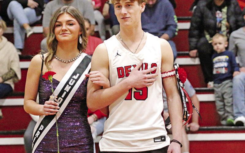 Red Devil royalty honored at Homecoming