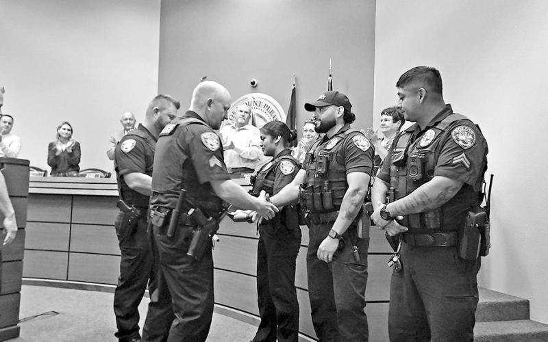 Mount Pleasant officers recognized for life-saving action