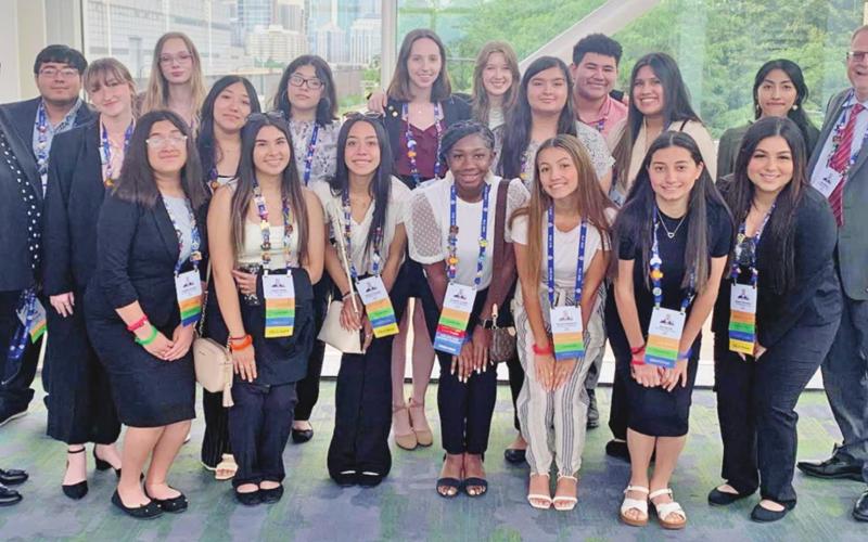 MPHS FBLA members compete at the National Leadership Conference. COURTESY PHOTO