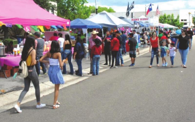 Locals and thousands of visitors alike enjoy a fun-filled day of activities at the 2019 Cinco de Mayo on the Square. COURTESY PHOTO