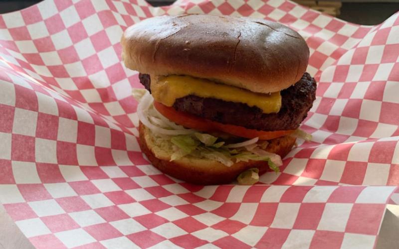 Chamber hosts burger party