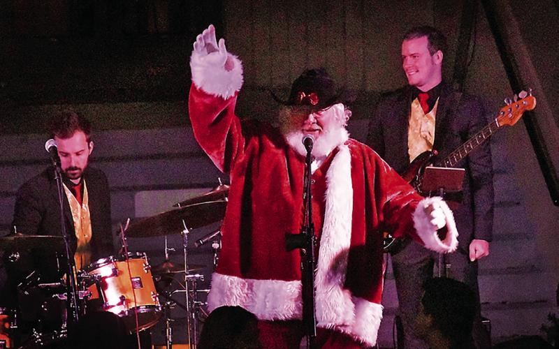 Cowboy Santa will be on hand to ring in the holiday season and provide a magical time for children and adults alike during the 2022 Christmas season showcase known as Boots and Bells in Mount Pleasant. COURTESY PHOTO