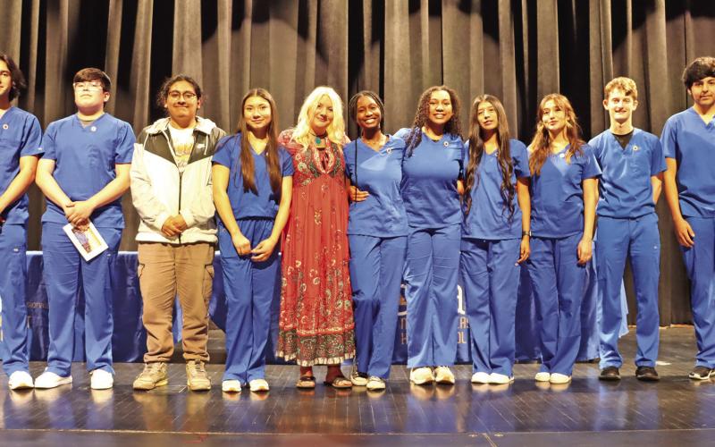 Mount Pleasant High School Certified EKG Technicians COURTESY PHOTOS