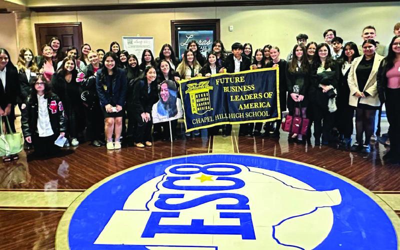Chapel Hill FBLA Students Qualify for State
