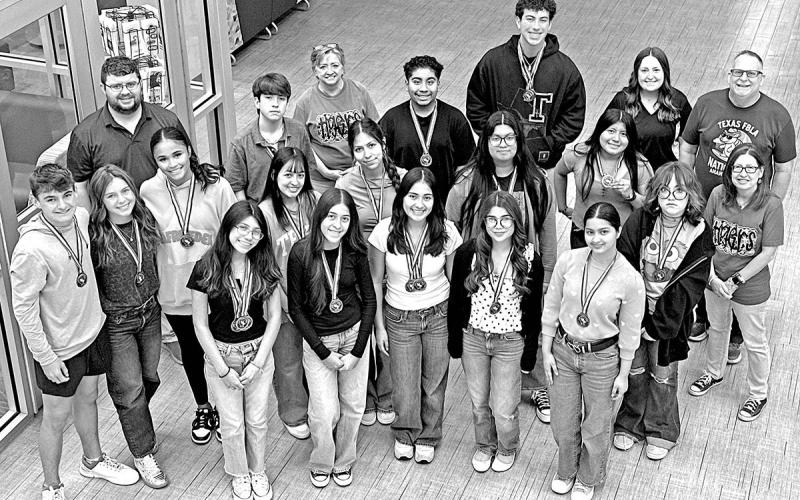 Pictured: members of the 2025-2026 MPHS UIL Academic teams COURTESY PHOTO